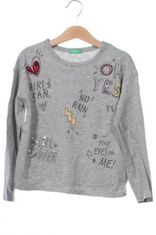 Dětská halenka  United Colors Of Benetton, Velikost 7-8y/ 128-134 cm, Barva Šedá, Cena  294,00 Kč