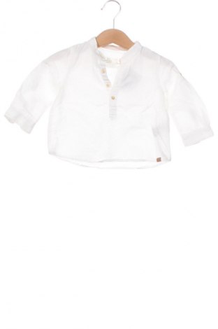 Детска блуза Zara, Размер 6-9m/ 68-74 см, Цвят Бял, Цена 13,84 лв.