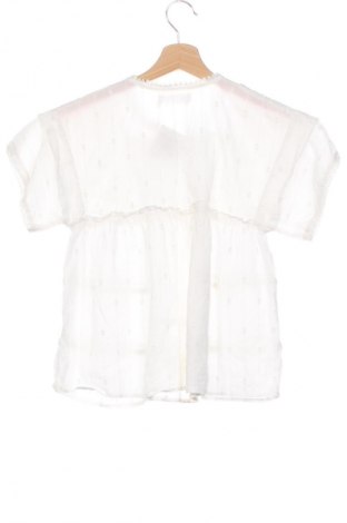 Детска блуза Zara, Размер 7-8y/ 128-134 см, Цвят Бял, Цена 14,00 лв.