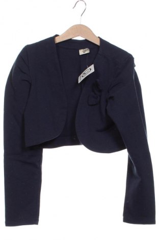 Kinder Strickjacke Contrast, Größe 10-11y/ 146-152 cm, Farbe Blau, Preis € 12,79