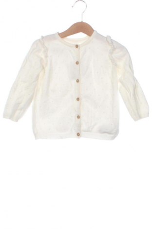 Dětský kardigán H&M, Velikost 12-18m/ 80-86 cm, Barva Bílá, Cena  225,00 Kč
