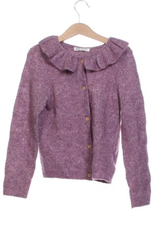 Pulover cu nasturi pentru copii H&M, Mărime 5-6y/ 116-122 cm, Culoare Mov, Preț 43,01 Lei
