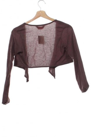 Dziecięcy kardigan Unbranded, Rozmiar 14-15y/ 168-170 cm, Kolor Brązowy, Cena 40,05 zł