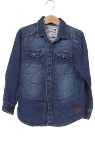 Kinderhemd Denim&Co., Größe 5-6y/ 116-122 cm, Farbe Blau, Preis € 7,99