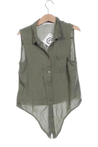 Детска риза H&M, Размер 10-11y/ 146-152 см, Цвят Зелен, Цена 11,86 лв.