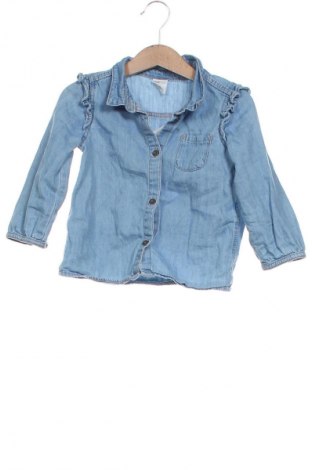Dziecięca koszula H&M, Rozmiar 12-18m/ 80-86 cm, Kolor Niebieski, Cena 17,99 zł
