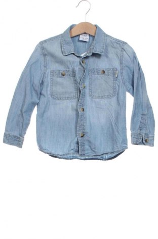 Детска риза Zara, Размер 2-3y/ 98-104 см, Цвят Син, Цена 13,24 лв.