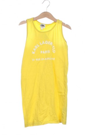 Kinderkleid Karl Lagerfeld, Größe 7-8y/ 128-134 cm, Farbe Gelb, Preis 38,04 €