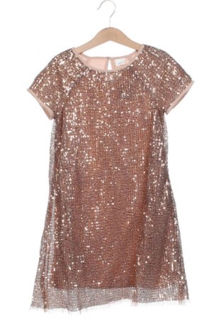Rochie pentru copii Next, Mărime 7-8y/ 128-134 cm, Culoare Auriu, Preț 68,00 Lei