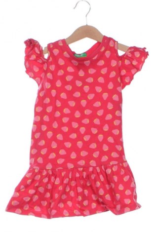 Dětské šaty  United Colors Of Benetton, Velikost 2-3y/ 98-104 cm, Barva Růžová, Cena  345,00 Kč