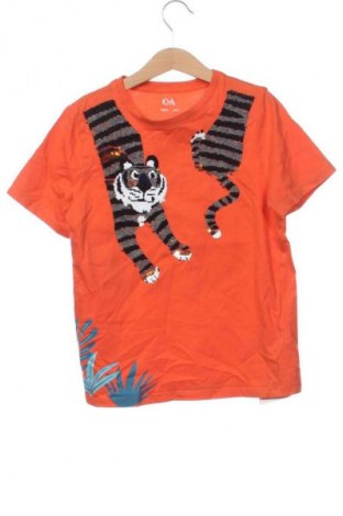 Tricou pentru copii C&A, Mărime 8-9y/ 134-140 cm, Culoare Portocaliu, Preț 29,92 Lei