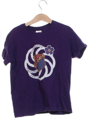 Kinder T-Shirt Fruit Of The Loom, Größe 5-6y/ 116-122 cm, Farbe Lila, Preis € 6,14