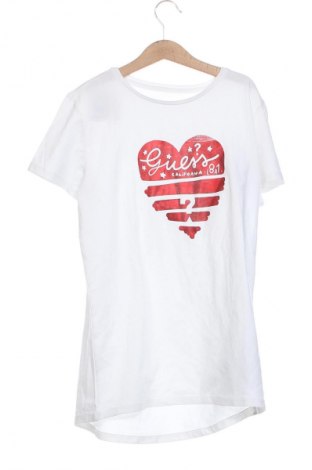 Kinder T-Shirt Guess, Größe 15-18y/ 170-176 cm, Farbe Weiß, Preis 23,33 €
