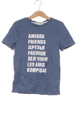 Kinder T-Shirt H&M, Größe 6-7y/ 122-128 cm, Farbe Blau, Preis € 6,99