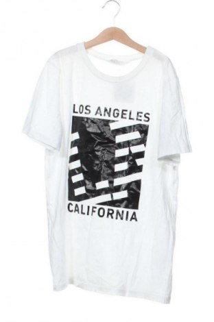 Dziecięcy T-shirt H&M, Rozmiar 11-12y/ 152-158 cm, Kolor Biały, Cena 24,00 zł