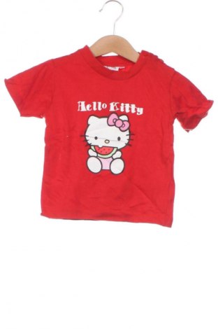 Dětské tričko  Hello Kitty By Sanrio, Velikost 18-24m/ 86-98 cm, Barva Červená, Cena  119,00 Kč