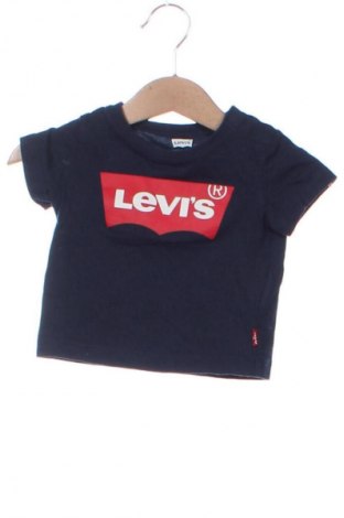 Детска тениска Levi's, Размер 2-3m/ 56-62 см, Цвят Син, Цена 34,00 лв.