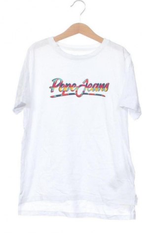 Kinder T-Shirt Pepe Jeans, Größe 12-13y/ 158-164 cm, Farbe Weiß, Preis € 13,99