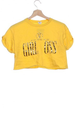 Детска тениска River Island, Размер 9-10y/ 140-146 см, Цвят Жълт, Цена 14,85 лв.