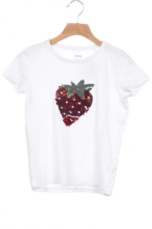 Kinder T-Shirt Sinsay, Größe 5-6y/ 116-122 cm, Farbe Weiß, Preis € 6,07