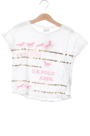 Dětské tričko  U.S. Polo Assn., Velikost 6-7y/ 122-128 cm, Barva Bílá, Cena  255,00 Kč
