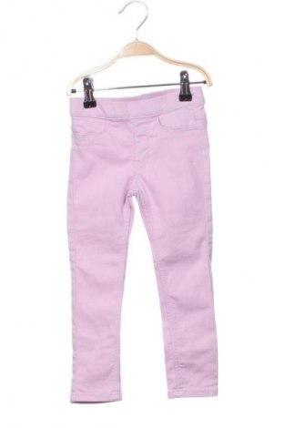 Dziecięce jeansy H&M, Rozmiar 18-24m/ 86-98 cm, Kolor Fioletowy, Cena 120,17 zł
