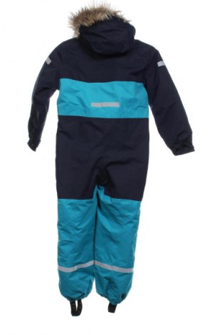 Детски гащеризон за зимни спортове H&M, Размер 6-7y/ 122-128 см, Цвят Син, Цена 58,50 лв.