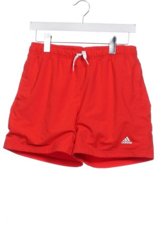 Παιδικό κοντό παντελόνι Adidas, Μέγεθος 15-18y/ 170-176 εκ., Χρώμα Κόκκινο, Τιμή 11,99 €