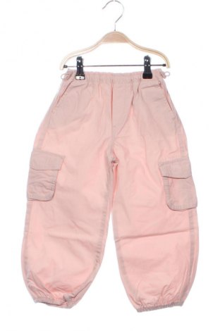Dětské kalhoty  H&M, Velikost 3-4y/ 104-110 cm, Barva Růžová, Cena  268,00 Kč