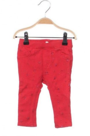 Dětské kalhoty  H&M, Velikost 9-12m/ 74-80 cm, Barva Červená, Cena  268,00 Kč