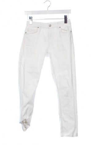 Pantaloni pentru copii Zara, Mărime 10-11y/ 146-152 cm, Culoare Alb, Preț 35,42 Lei