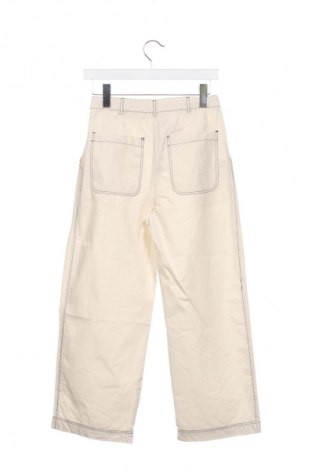 Pantaloni pentru copii Zara, Mărime 12-13y/ 158-164 cm, Culoare Ecru, Preț 35,42 Lei