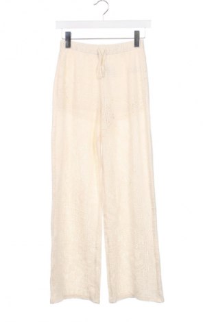 Детски панталон Zara, Размер 12-13y/ 158-164 см, Цвят Екрю, Цена 19,91 лв.