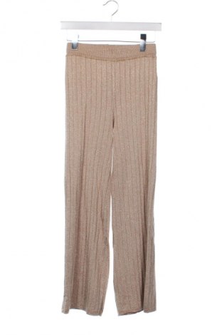 Detské nohavice  Zara, Veľkosť 12-13y/ 158-164 cm, Farba Zlatistá, Cena  7,34 €