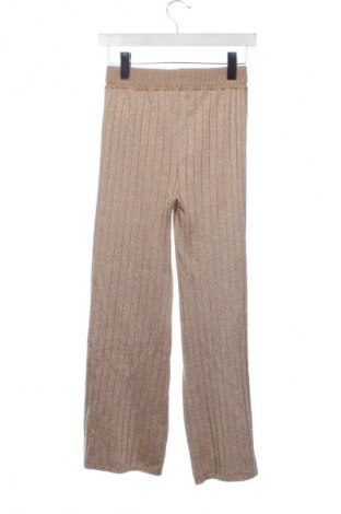 Detské nohavice  Zara, Veľkosť 12-13y/ 158-164 cm, Farba Zlatistá, Cena  7,34 €