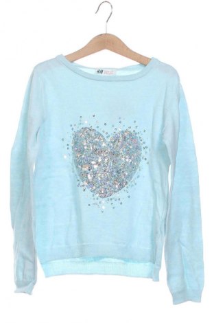 Gyerek pulóver H&M, Méret 8-9y / 134-140 cm, Szín Kék, Ár 2 609 Ft