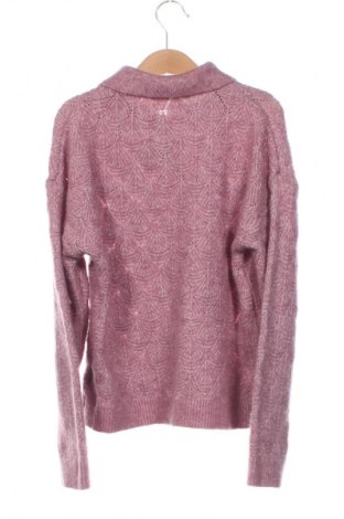 Детски пуловер H&M, Размер 6-7y/ 122-128 см, Цвят Розов, Цена 17,00 лв.