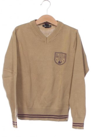 Детски пуловер H&M L.O.G.G., Размер 6-7y/ 122-128 см, Цвят Бежов, Цена 12,99 лв.