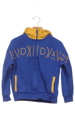 Детски суичър Adidas, Размер 6-7y/ 122-128 см, Цвят Син, Цена 41,11 лв.
