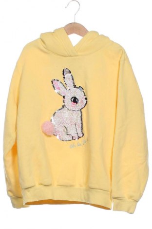 Kinder Sweatshirts H&M, Größe 8-9y/ 134-140 cm, Farbe Gelb, Preis 7,99 €