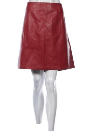 Fustă de piele Dorothy Perkins, Mărime XXL, Culoare Roșu, Preț 195,14 Lei