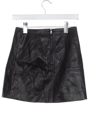 Δερμάτινη φούστα H&M, Μέγεθος XS, Χρώμα Μαύρο, Τιμή 12,99 €