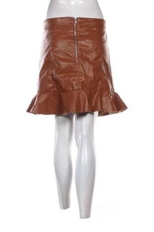 Lederrock H&M Divided, Größe XL, Farbe Braun, Preis € 13,99