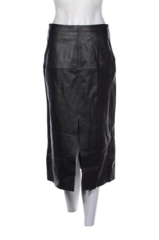 Fustă de piele Mango, Mărime S, Culoare Negru, Preț 1.019,20 Lei