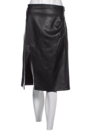 Fustă de piele NA-KD, Mărime M, Culoare Negru, Preț 111,84 Lei