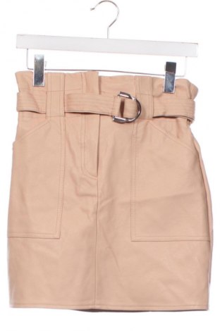 Lederrock River Island, Größe XS, Farbe Beige, Preis € 44,24