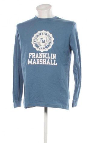 Ανδρική μπλούζα Franklin & Marshall, Μέγεθος L, Χρώμα Μπλέ, Τιμή 59,99 €