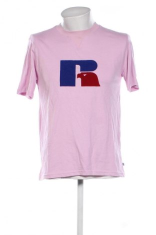 Herren Shirt Russell Athletic, Größe S, Farbe Lila, Preis 21,99 €