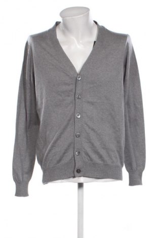 Herren Strickjacke Alpha Studio, Größe L, Farbe Grau, Preis € 154,99