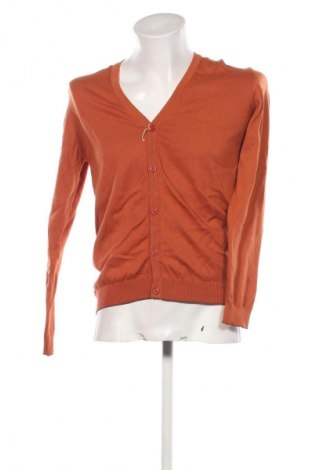 Herren Strickjacke Daniele Fiesoli, Größe M, Farbe Orange, Preis 96,99 €
